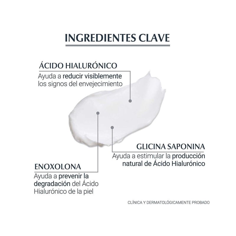 Crema facial Eucerin Hyaluron-filler de día para piel seca fps15
