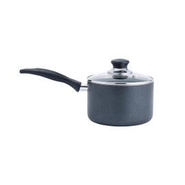 T-fal Specialty Nonstick Handy Pot with Glass Lid 3 Quart Oven Safe 350F Cookware, Pots and Pans, Dishwasher Safe Black