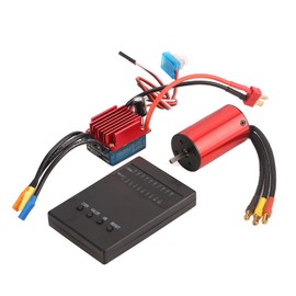 2845 Brushless Motor Set 3700KV Waterproof Brushless Motor 35A Brushless ESC with ESC Programming Card for 1/12 RC Car