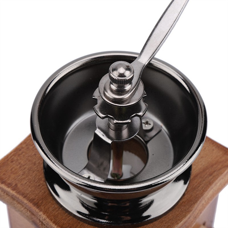 1Pcs Retro Design Coffee Bean Hand Grinder Manual Mini Mill