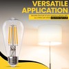 Halco 85145 - ST19CL8ANT/827/LED2 Edison Style Antique Filament LED Light