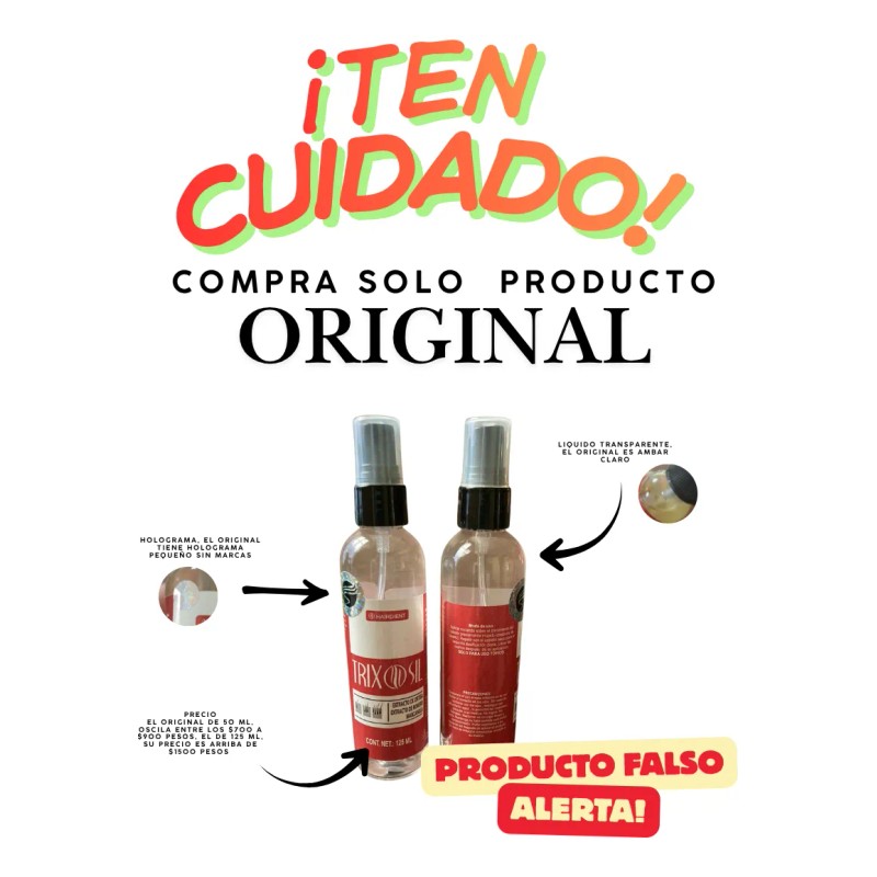 Trixosil Tratamiento Capilar, 3 Frascos De 50ml C/u Original