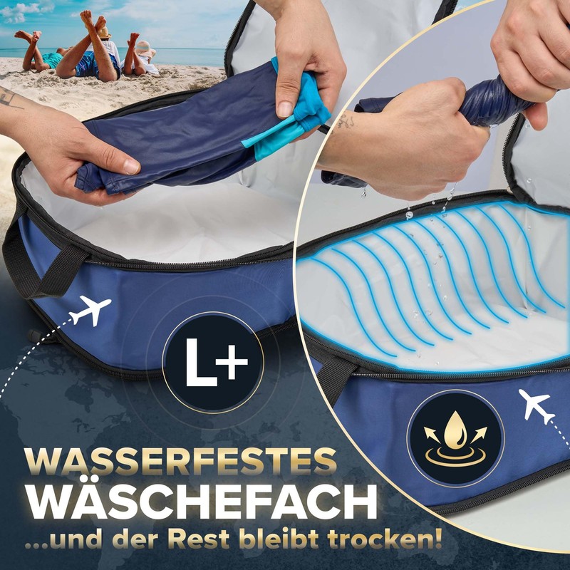FiRiO® Compression Packing Cubes Set for More Space in Backpack