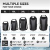 MARCHWAY Floating Waterproof Dry Bag Backpack 5L/10L/20L/30L/40L, Roll Top Sack
