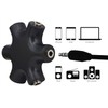 leeyovk Multi Earphone Splitter 3.5mm Earphone Jack Splitter Earphone Splitter
