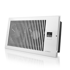 AC Infinity AIRTAP T6 White, Register Booster Fan for 6” x 12” Register Holes, Improves Heating & Cooling Vents, Quiet 10-Speeds. ONLY FITS 6” x 12” DUCT OPENINGS