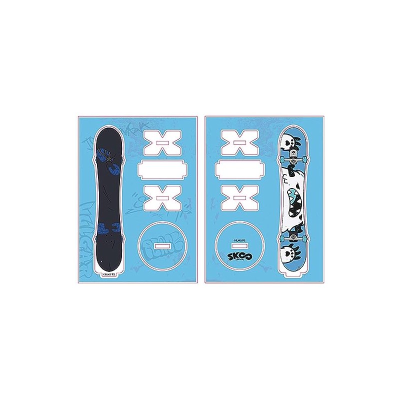 SK8 The Infinity: Snow Acrylic Stand
