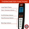 Digital Meat Thermometer Fork for Grilling and Barbecue Fast Read
