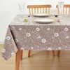 LOHASCASA Vinyl Tablecloths for Rectangle Tables Reusable PVC Waterproof Plastic