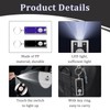 10 Pack LED Keychain Small Torch Light, 12 Lumen Ultra-Bright
