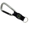AceCamp Munkees 8mm Carabiner with Compass Strap, Small Pocket-Sized Waterproof