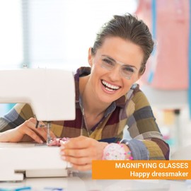 Hippo Outdoor | Clip on Nose Glasses – Sewing | Magnifying Glass to See The Eye of The Needle (8292)