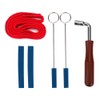Piano Tuning Set, Professional 6-Piece with Long Dampers, Short Dampers