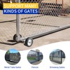 Adjustable Sliding Gate Wheel, 6" Tensioner Set with Mounting Bracket