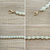 HAOBIN Pack of 2 Beads Bag Chain Bag Strap Pearl