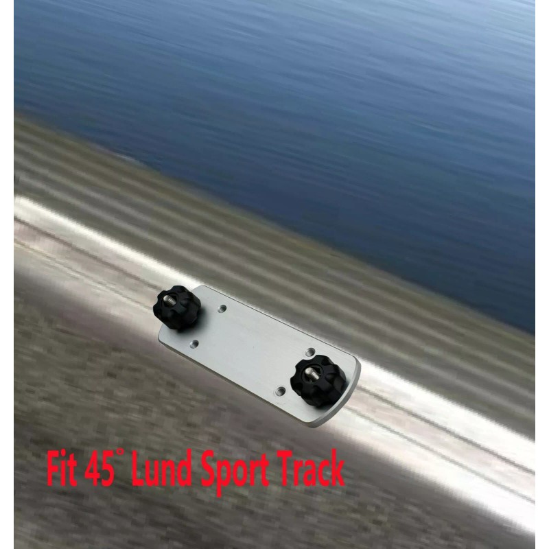 Brocraft Lund Sport Track Rod Holder Mount / Lund Boat