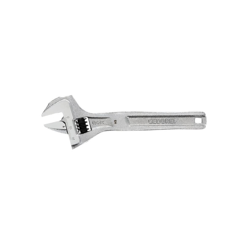 GEDORE Single open-ended adjustable spanner, AF 20 mm (25/32"), Scale,