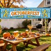 Oktoberfest Fence Banner, 8.2×1.6ft Large Bavarian Oktoberfest Banner