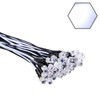 EDGELEC 30pcs 12 Volt 5mm White LED Lights Emitting Diodes