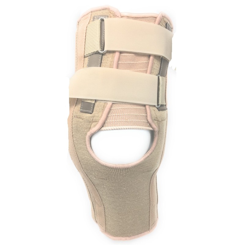 OTC Knee Support with Expansion Panel, Beige, Large