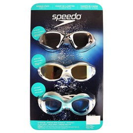 Speedo - Adult Swim Goggles, 3 Pack