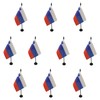 AZ FLAG Pack of 10 Slovenian Table Flags - 15
