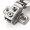 Ravinte 4 Pack 2 Pairs 1/2 Inch Overlay Brushed Nickel