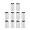 10Pcs Round Coupling Nut Stainless Steel Female Thread M10 Connector