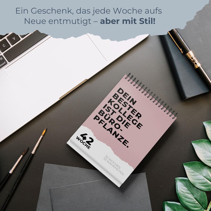 Demotivating Office Desk Calendar Undated – 52 Week Office Calendar