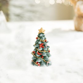 Christmas Ornament, Christmas Tree, Tabletop, Mini Figurine, Stylish, Small, 3.9 inches (10 cm), 5.5 inches (14 cm), 6.7 inches (17 cm), Decorative Toy, Gift Present, Children, Keys