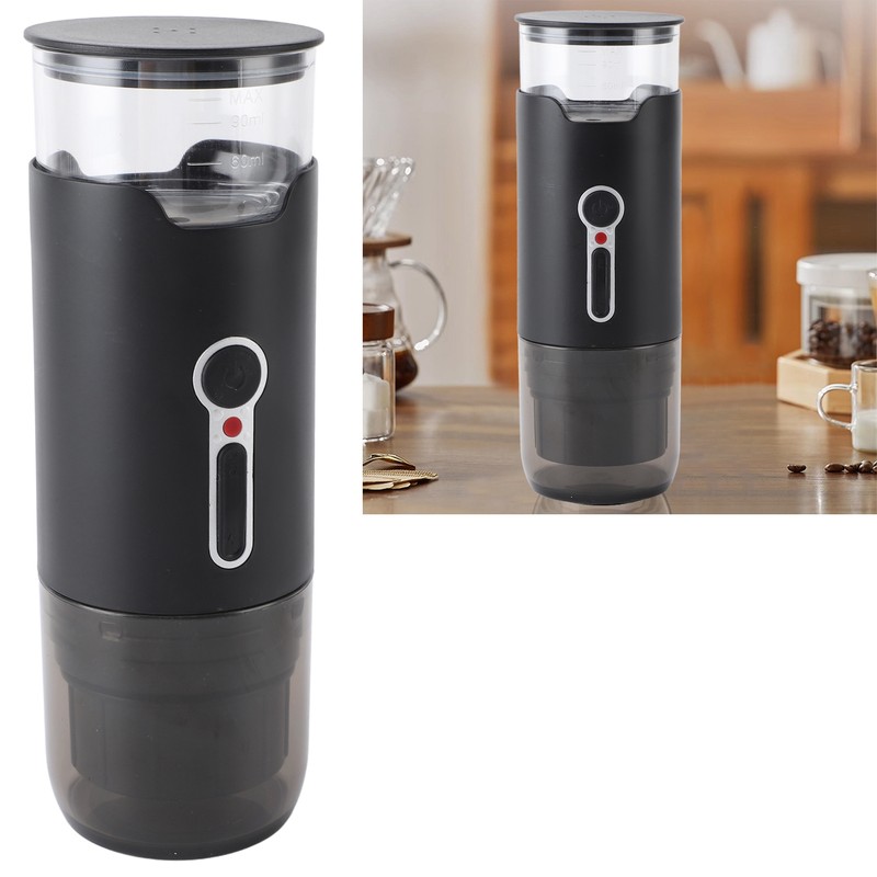 Rechargeable Mini Coffee Machine Automatic 15 Bar Pressure Electric USB