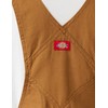 Dickies mens Bib overalls and coveralls workwear apparel, Brown Duck,