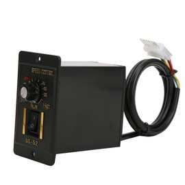 BERM Motor Speed Regulator with Potentiometer Threaded Knob 3.96 Interface AC220V 50/60Hz25W