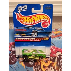 Hot Wheels Game Over Series Speed Blaster #959 Green Gold sb 3/4 1:64 NIP