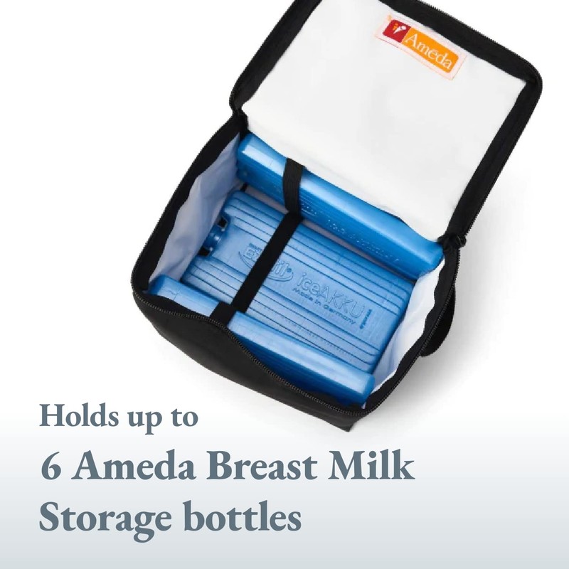 Ameda MYA Cool N Carry Breast Milk Storage System, Includes: