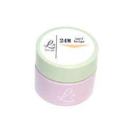 Color Gel Domestic Cosmetics Registered Gel Nail Matte Color 0.2 oz (5 g) LED / UV Light Compatible 24M Surf Beige Pro Nail Single Item Orange