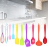 10Pcs set Silicone Kitchen Utensils Kitchenware Non Stick Spatula Spoon