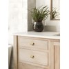 JIASENBAO 5 Pack Brushed Gold Cabinet Pulls 3" Hole Center