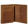 Bruno Banani 021900 Genuine Leather Cognac Wallet for Men and