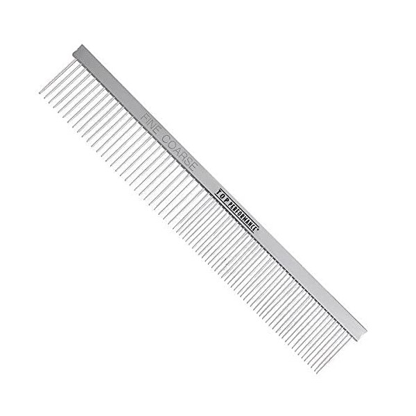 Professional Dog Grooming Greyhound Combs for Dogs Chrome Comb -