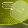Zeal Drain & Serve Colander with Kitchen Tongs Set -