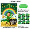 HRENCY St Patricks Party Games Pin The Hat on The