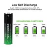 18650 Rechargeable Battery 3.7V Large Capacity 9900mAh Button Top for