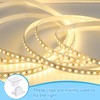 xolear Pack of 50 LED Strip Light Clips, Waterproof Strip