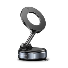 HSYFTM Car Smartphone Holder, Vacuum Suction Cup, 3 Axis Adjustment, Magnetic, Compatible with MagSafe, Strong Hold