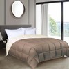 Superior Brushed Microfiber Comforter, Down Alternative Bedding, Medium Weight, Soft