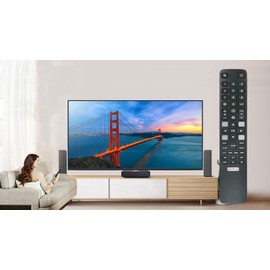 Ersatz Fernbedienung TCL RC802N für TCL Smart Fernseher passend für TCL Fernbedienung smart tv