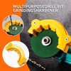 VARKAGE Drill Sharpener for All Bits, Multi-Purpose Drill Grinder, Portable