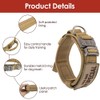 AUTOWT Tactical Dog Collar, Adjustable Military Training Nylon Dog Collar