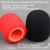 OriGlam Shakeproof Anti-Rolling Wireless Handheld Microphone Mic Protection Silicone Ring